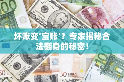 北京坏账变‘宝账’？专家揭秘合法翻身的秘密！