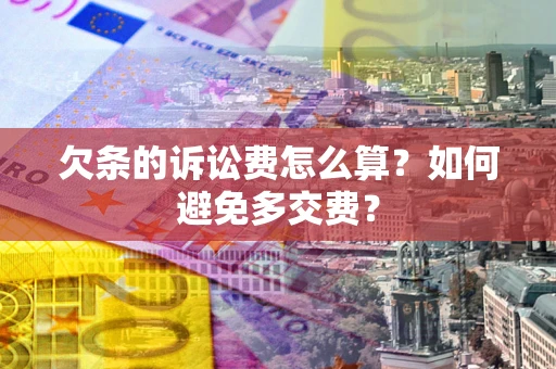 北京欠条的诉讼费怎么算？如何避免多交费？