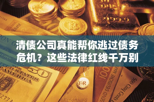 北京清债公司真能帮你逃过债务危机？这些法律红线千万别踩