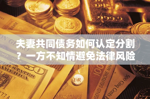 北京夫妻共同债务如何认定分割？一方不知情避免法律风险必看！